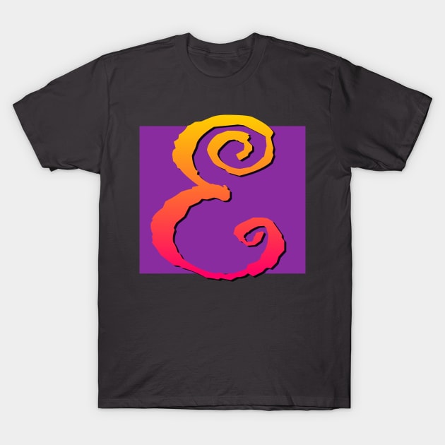 Letter E T-Shirt by AlondraHanley